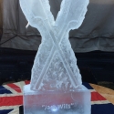Rowing Oars Vodka Luge from Passion for Ice