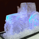 Tractor Vodka Luge from Passion for Ice