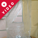 21-shaped Vodka Luge from Passion for Ice