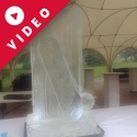 Cricket Bat, Ball and Stumps Vodka Luge from Pasion for Ice