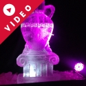 Greek Urn Vodka Luge from Passion for Ice