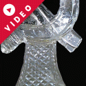 Hammer and Sickle Vodka Luge from Passion for Ice