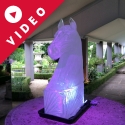 Racing Horse Head Vodka Luge from Passion for Ice