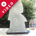 Rugby Ball Vodka Luge from Passion for Ice