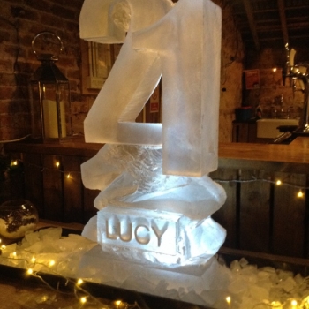 21  Vodka Luge from Passion for Ice