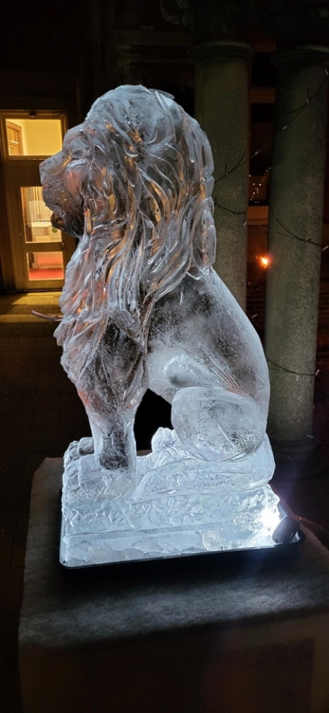 Aslan The Lion by Passion for Ice