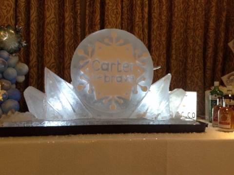 Carter The Brave Vodka Luge from Passion for Ice