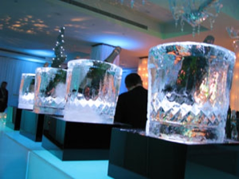 Large wine coolers from Passion for Ice