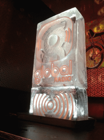Corporate Vodka Luge from Passion for Ice